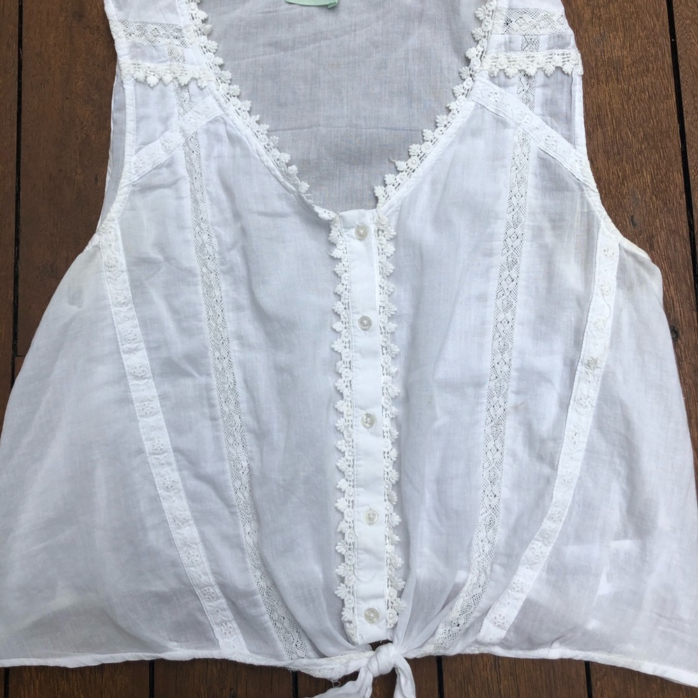 Never Worn- White Tank Top
